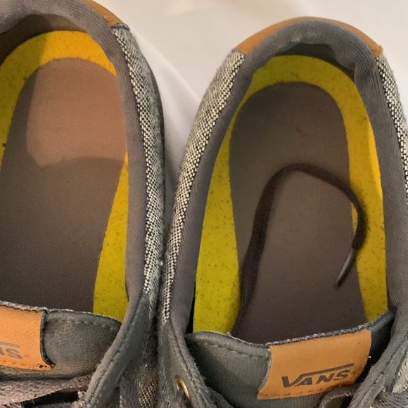 Awesome shoes, vans size 13 gray with light gray wore a couple times - Picture 2 of 8